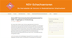 Desktop Screenshot of nds-schachsenioren.de
