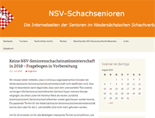 Tablet Screenshot of nds-schachsenioren.de